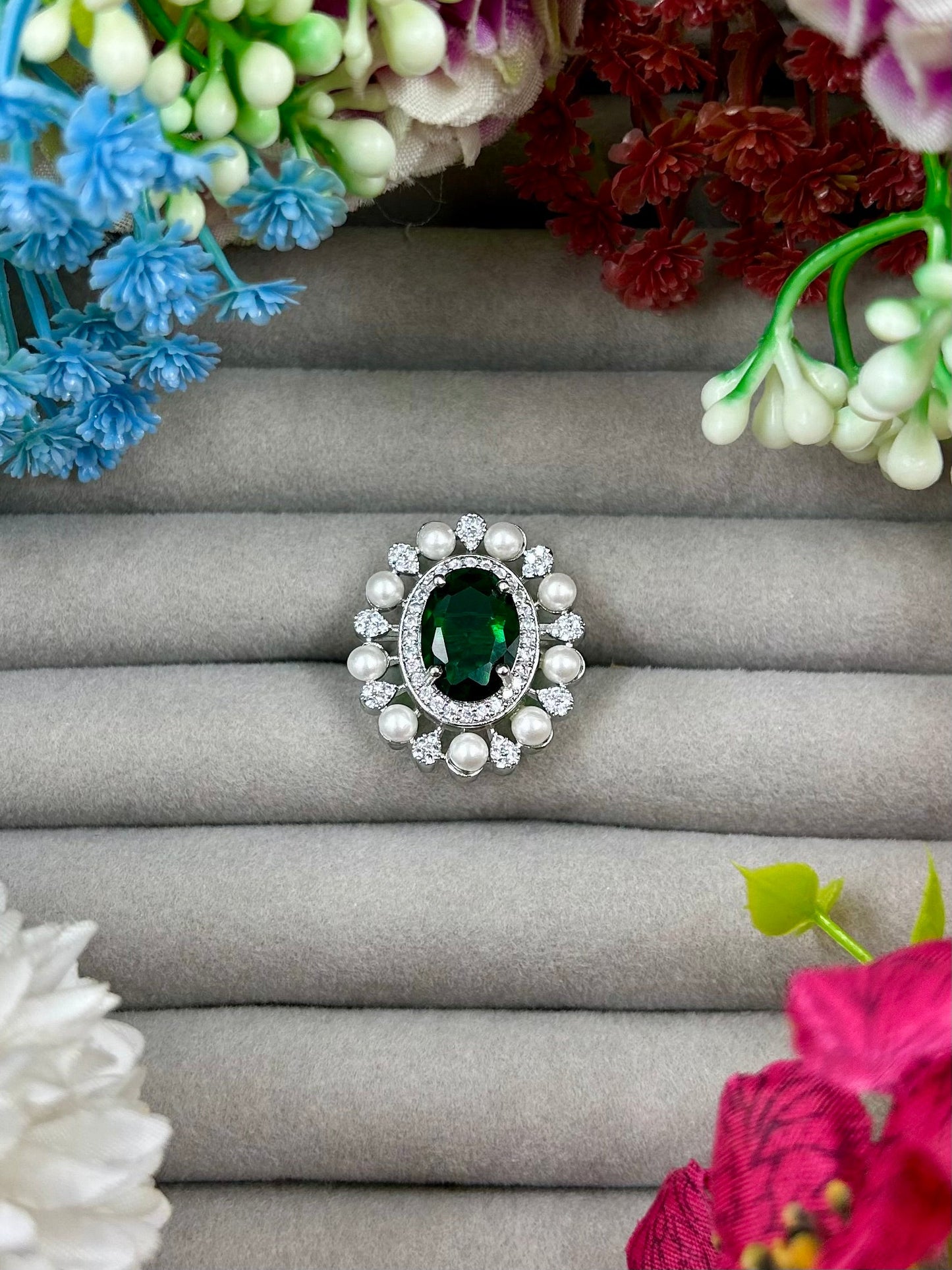 Nitya American Diamond Ring