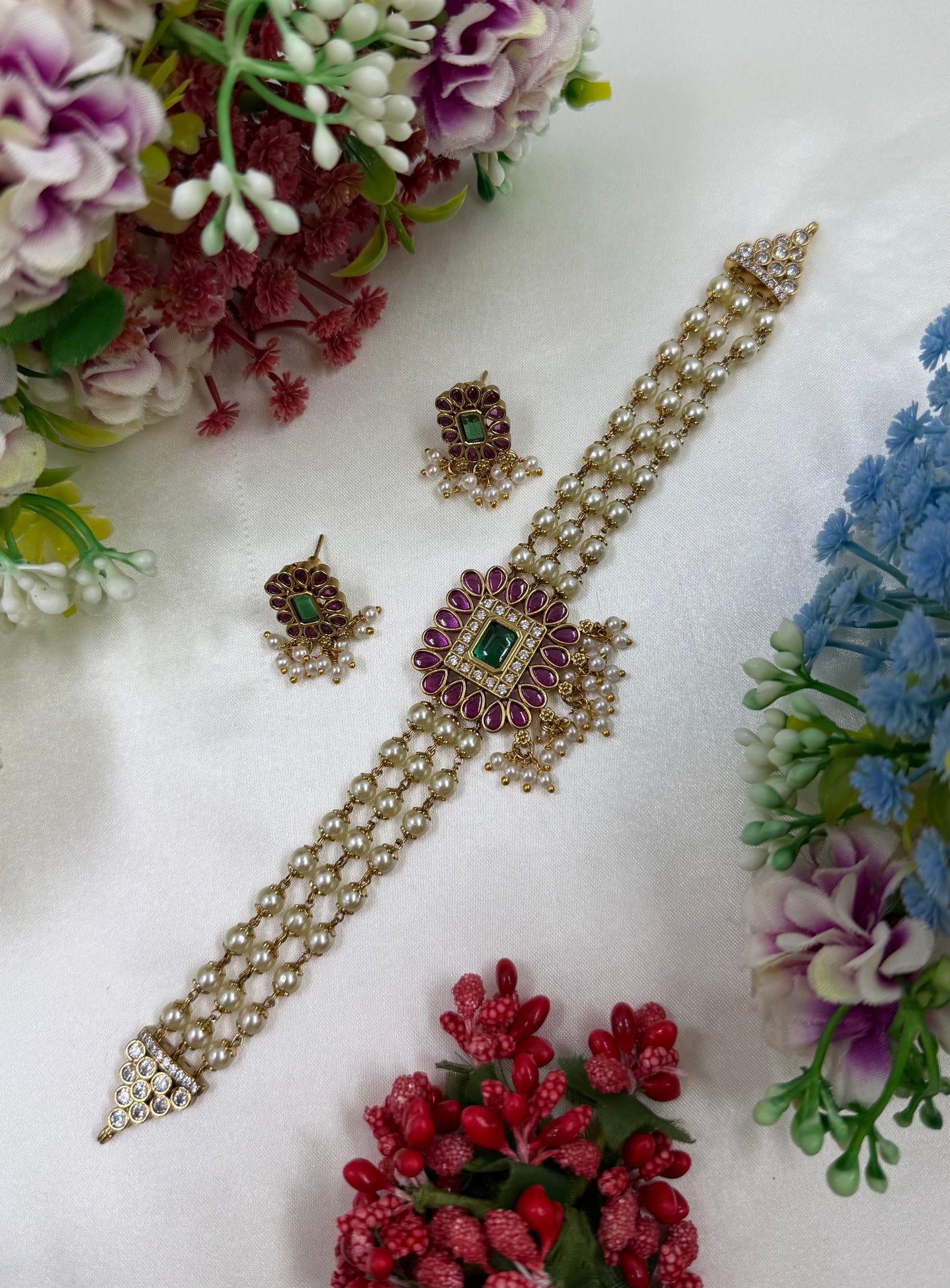 Tulika Traditional Choker Necklace Set