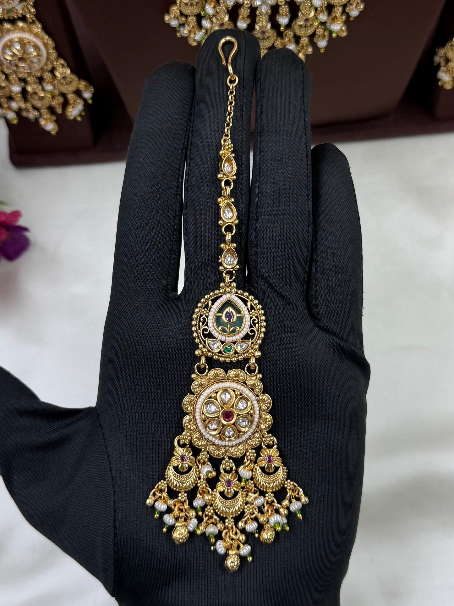 Chhaya Heritage Semi Bridal Set
