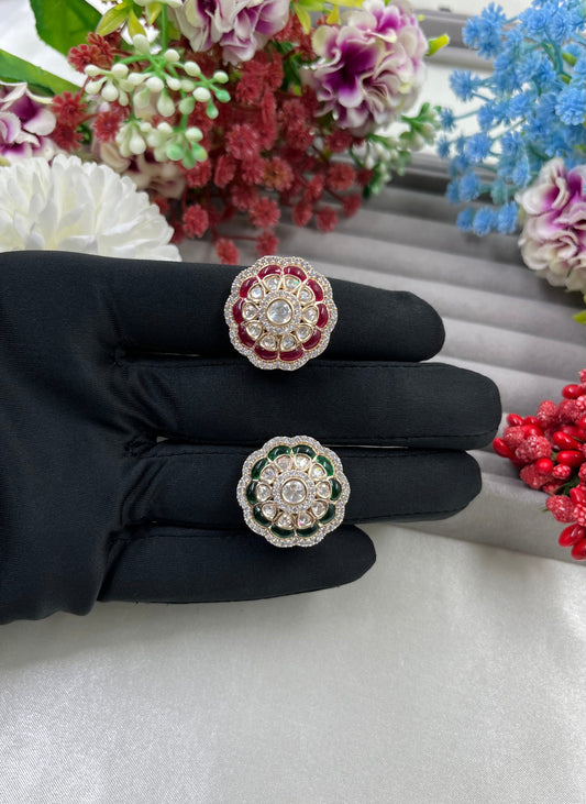 Manju Moissanite Premium Ring