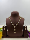 Meghana Necklace Set worn styled with traditional outfit