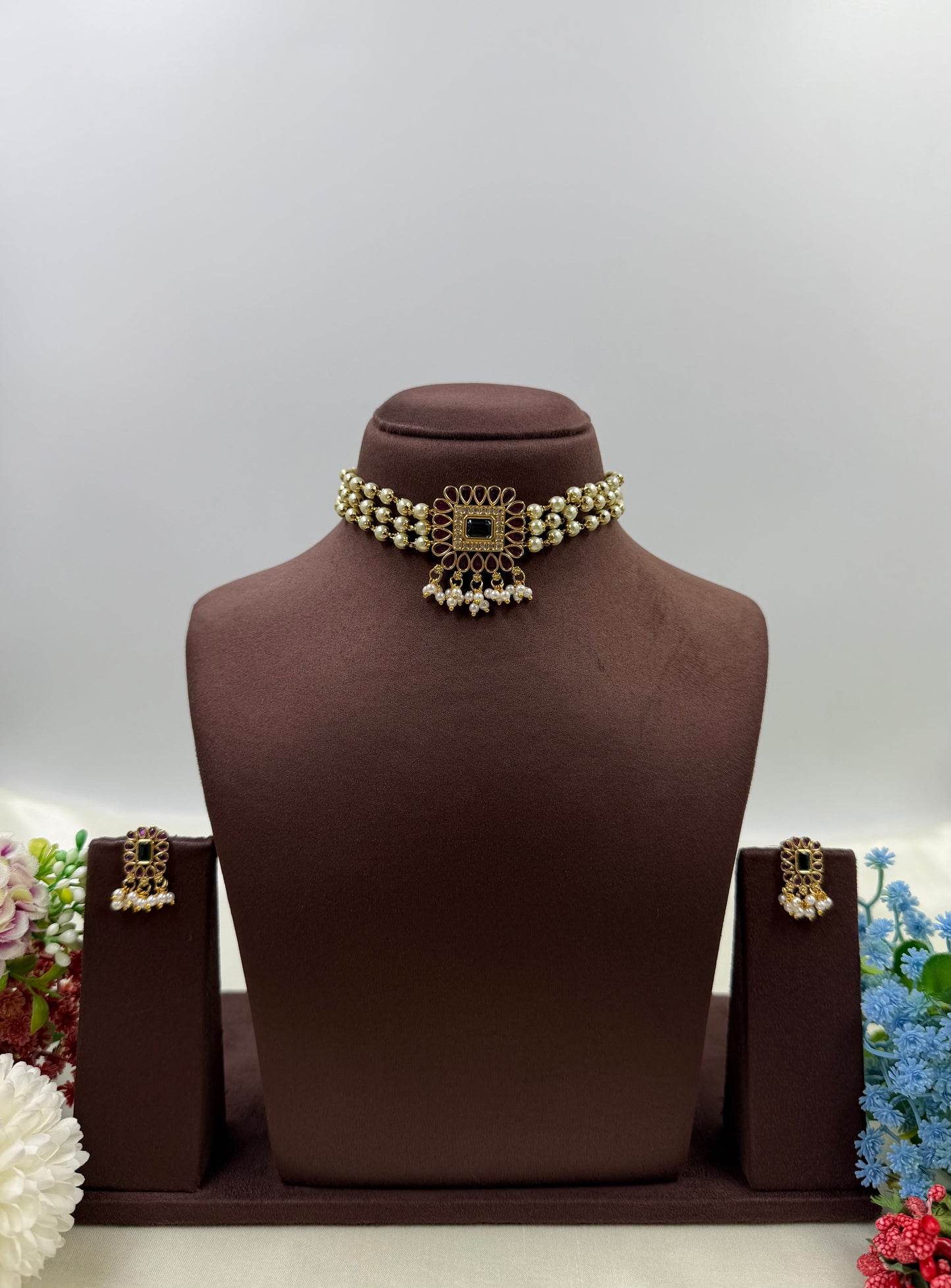 Tulika Traditional Choker Necklace Set