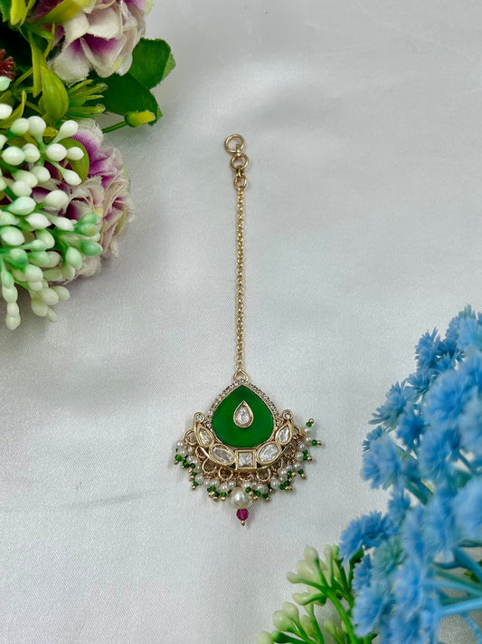Namrata Moissanite Mang Tika