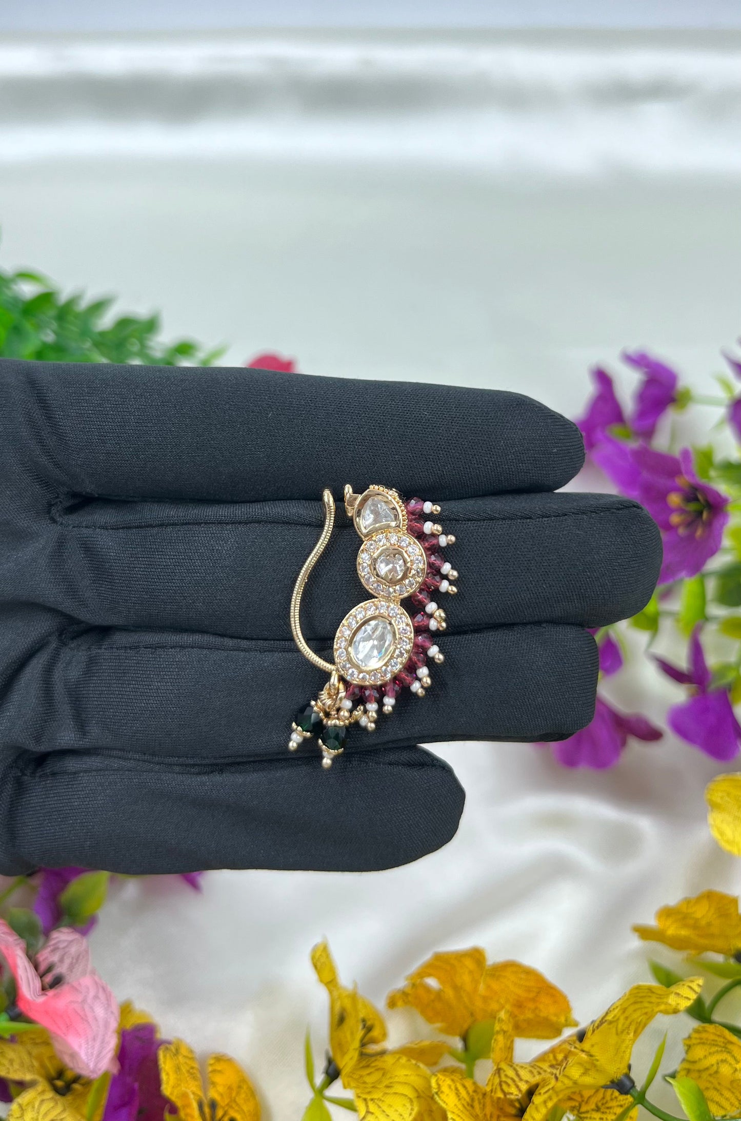 Vani Moissanite Nose Ring