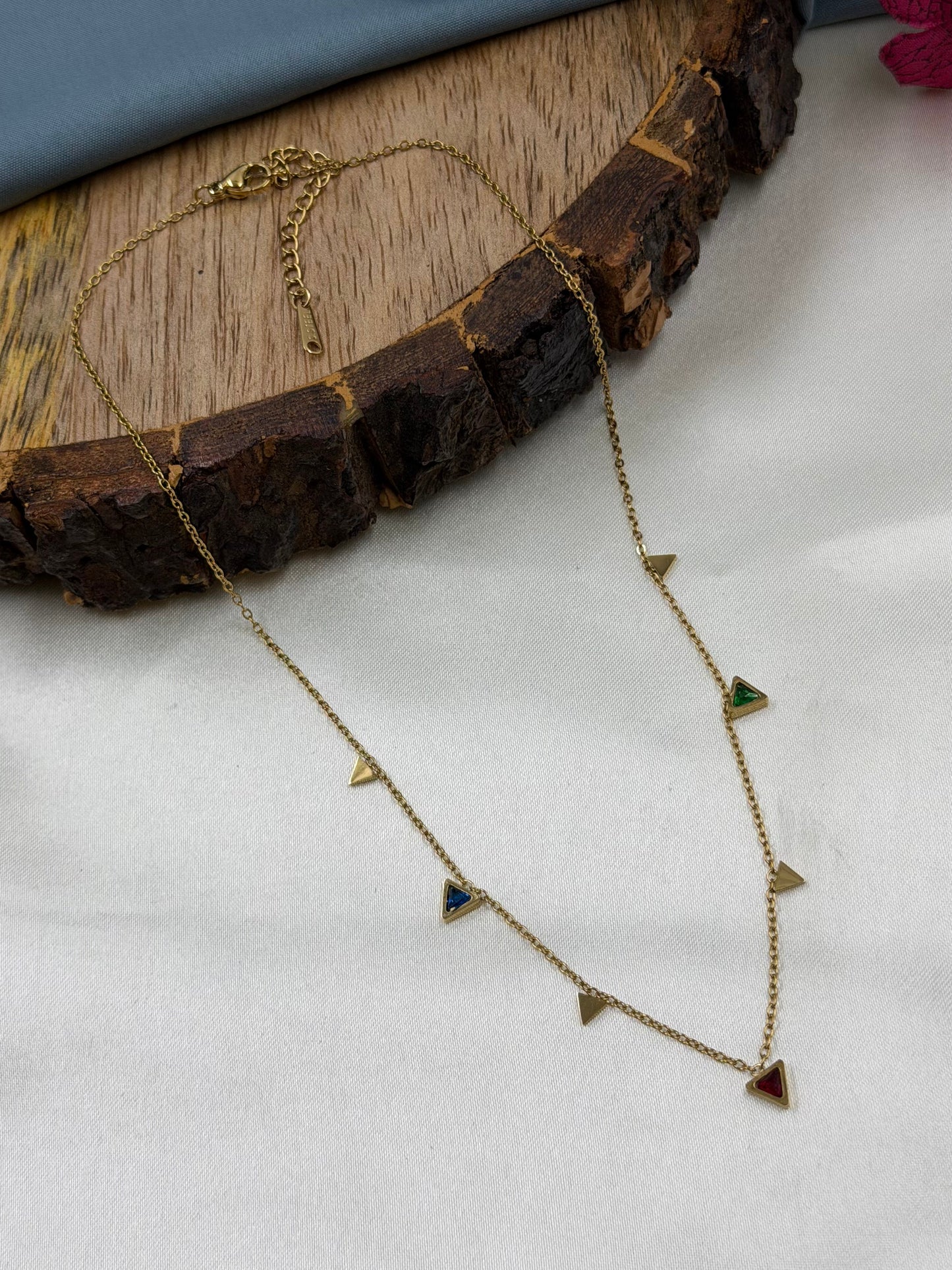 Premium Gold Diamond Necklace