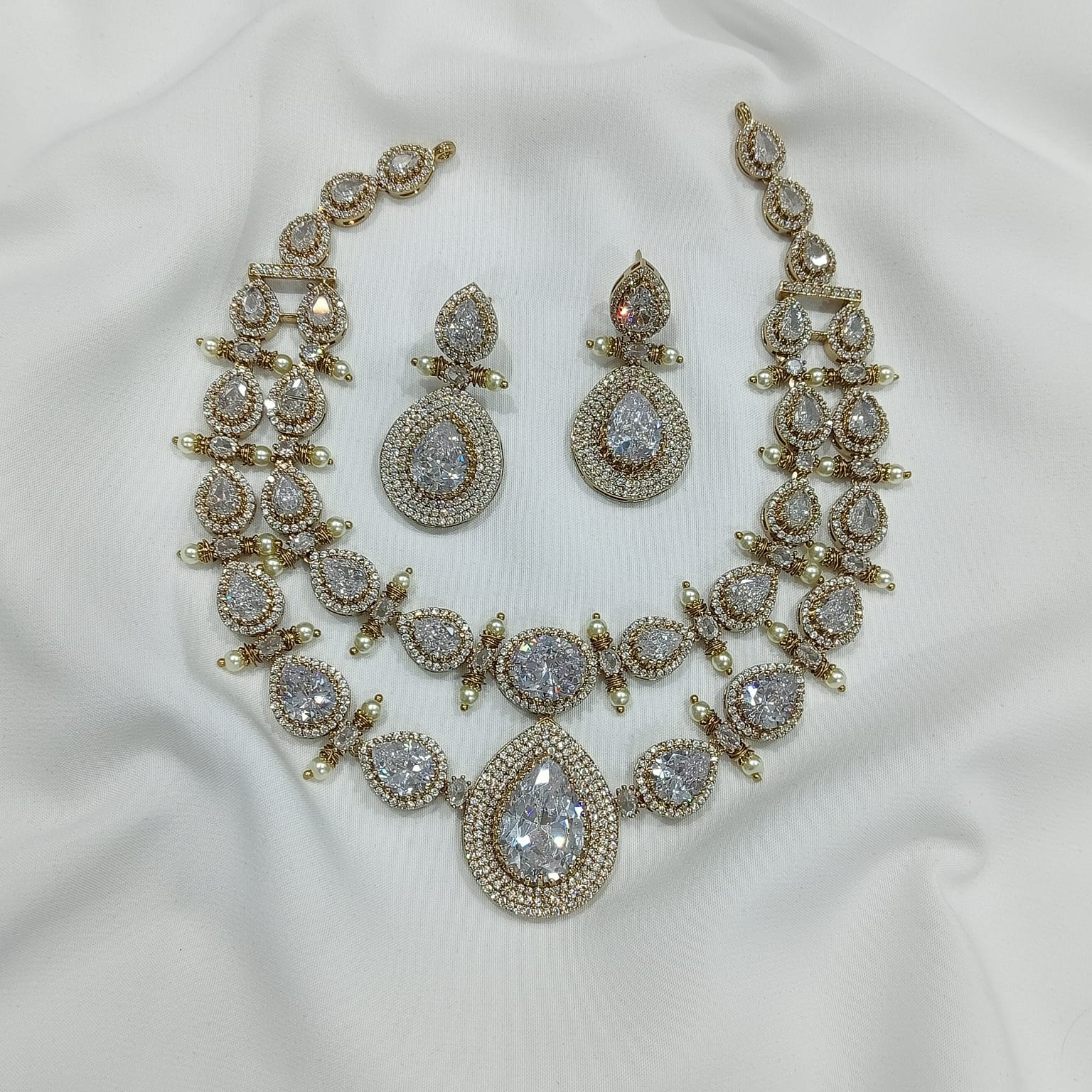 Jewellery full product photo on plain background