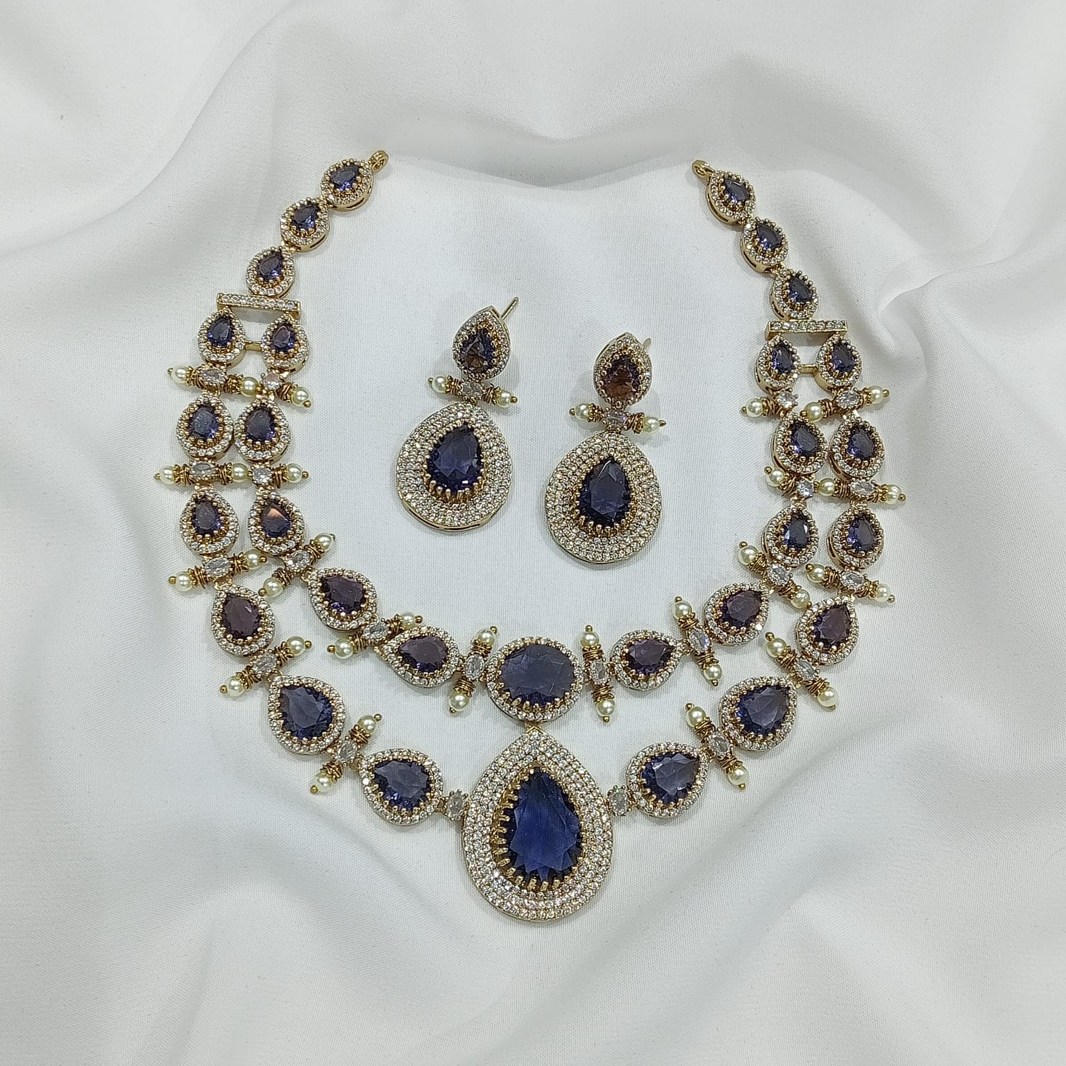 Jewellery worn styled with traditional outfit