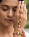 Prapti Heritage Hath Panja close-up view