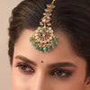 Hina Victorian Maang Tikka close-up view