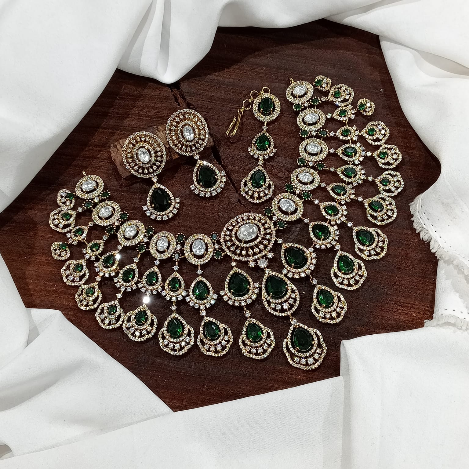 Ziva Jewellery worn styled with traditional outfit