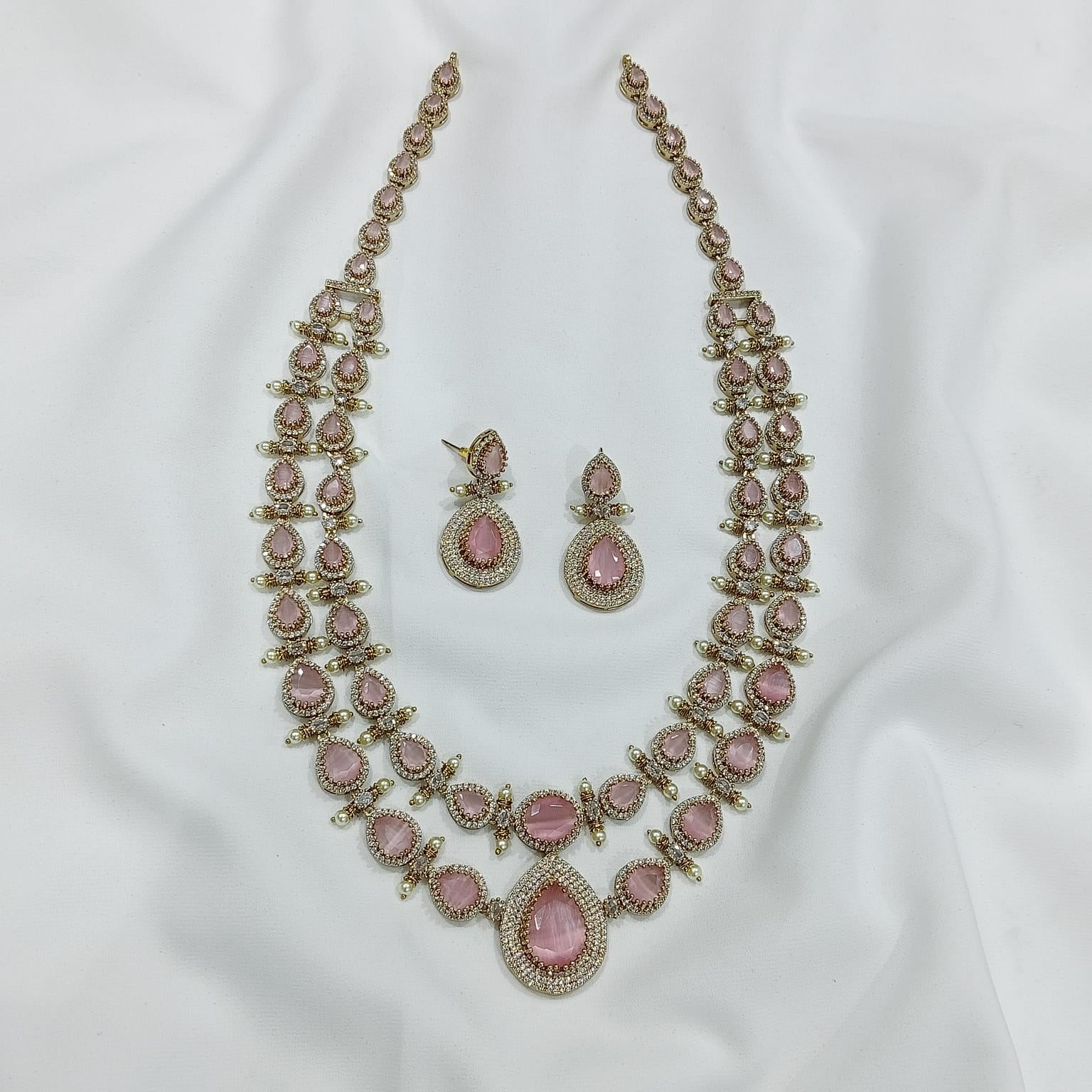 Jewellery worn styled with traditional outfit