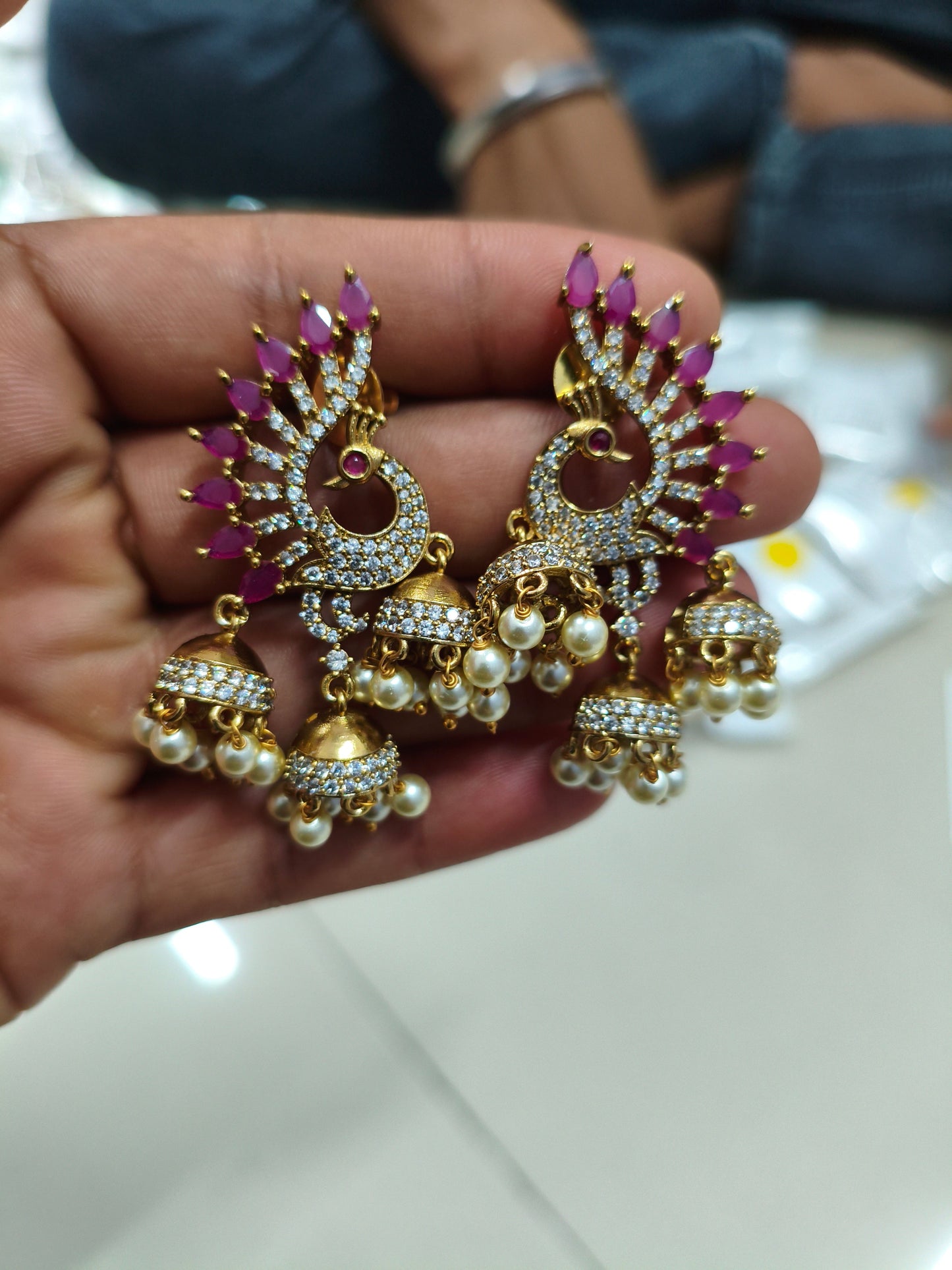 Jasmin Victorian Premium Earring